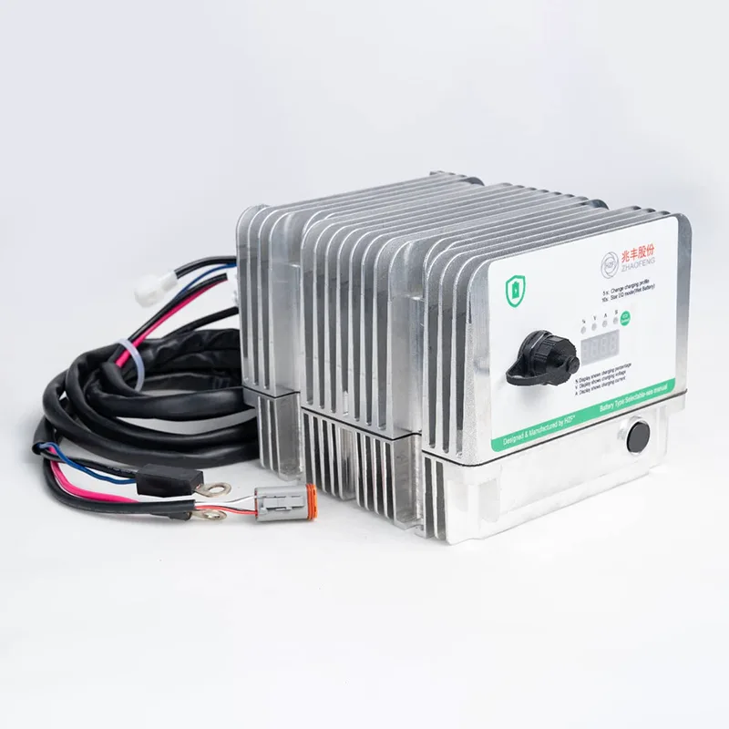 OBC industrial de înaltă tensiune de 80 V pentru vehicule grele